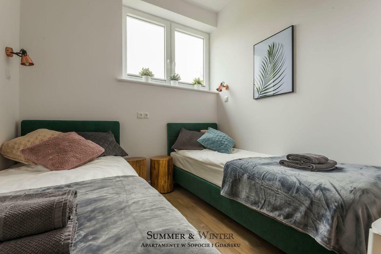 Family Luxury Green Apartment 1-6, 2 Sypialnie I Studio, 52 M2 Gdansk Dış mekan fotoğraf