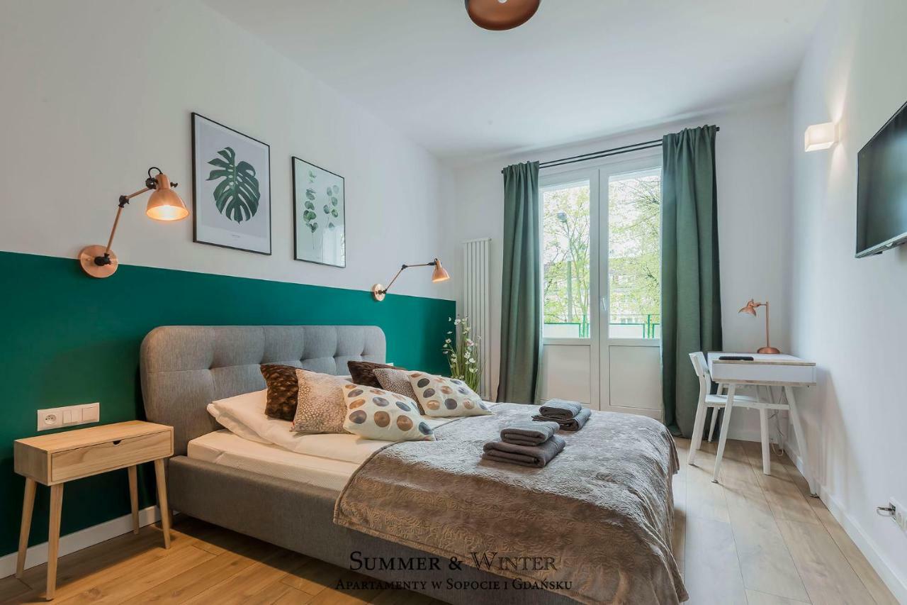 Family Luxury Green Apartment 1-6, 2 Sypialnie I Studio, 52 M2 Gdansk Dış mekan fotoğraf